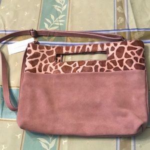 Anthropologie Crossbody/Clutch Leather Bag NWT